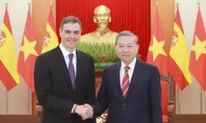 Tổng Bí thư: Việt Nam sẽ tăng trao đổi thương mại với Tây Ban Nha Tổng Bí thư: Việt Nam sẽ tăng trao đổi thương mại với Tây Ban Nha