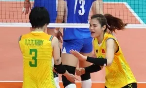 CLB Việt Nam vào tứ kết bóng chuyền nữ châu Á CLB Việt Nam vào tứ kết bóng chuyền nữ châu Á