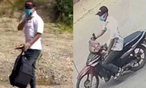 Truy tìm kẻ cầm dao bầu cướp ngân hàng ở Hà Nội Truy tìm kẻ cầm dao bầu cướp ngân hàng ở Hà Nội