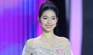 Top 15 Hoa hậu Việt Nam diễn đầm dạ hội Top 15 Hoa hậu Việt Nam diễn đầm dạ hội