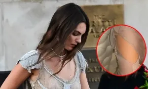 Bạn gái Leonardo DiCaprio bị rách váy ở tiệc cưới tỷ phú Jeff Bezos Bạn gái Leonardo DiCaprio bị rách váy ở tiệc cưới tỷ phú Jeff Bezos