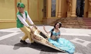 Thí sinh Miss Grand Vietnam 2025 hóa thân hài hước Thí sinh Miss Grand Vietnam 2025 hóa thân hài hước
