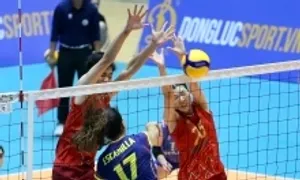 Tuyển bóng chuyền nữ Việt Nam thua 0-4 trước đối thủ kém 10 bậc Tuyển bóng chuyền nữ Việt Nam thua 0-4 trước đối thủ kém 10 bậc
