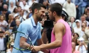 Alcaraz hạ Djokovic ở bán kết Mỹ Mở rộng Alcaraz hạ Djokovic ở bán kết Mỹ Mở rộng