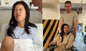 Minh Tú: 'Chồng trắng đêm chăm tôi bị đứt dây chằng' Minh Tú: 'Chồng trắng đêm chăm tôi bị đứt dây chằng'