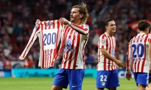 Atletico thắng đậm trong ngày Simeone bị cấm chỉ đạo