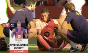 Rashford hay nhất trận dù Barca thua đậm