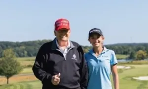 Ông Trump chia sẻ với cháu nội về ước mơ đang theo đuổi